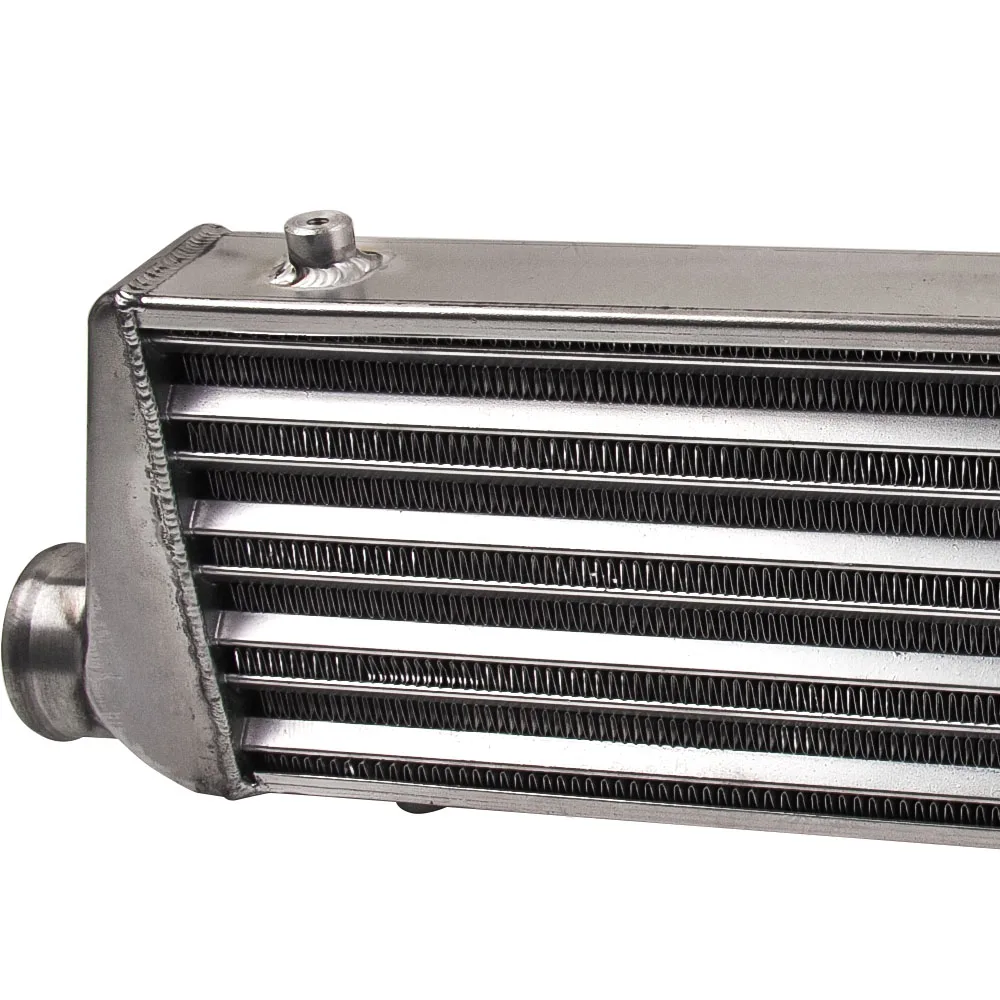 Intercooler universale 27 ''x 7'' x 2.5 "tubo e aletta per ingresso Audi Jetta 2.5" / 64mm