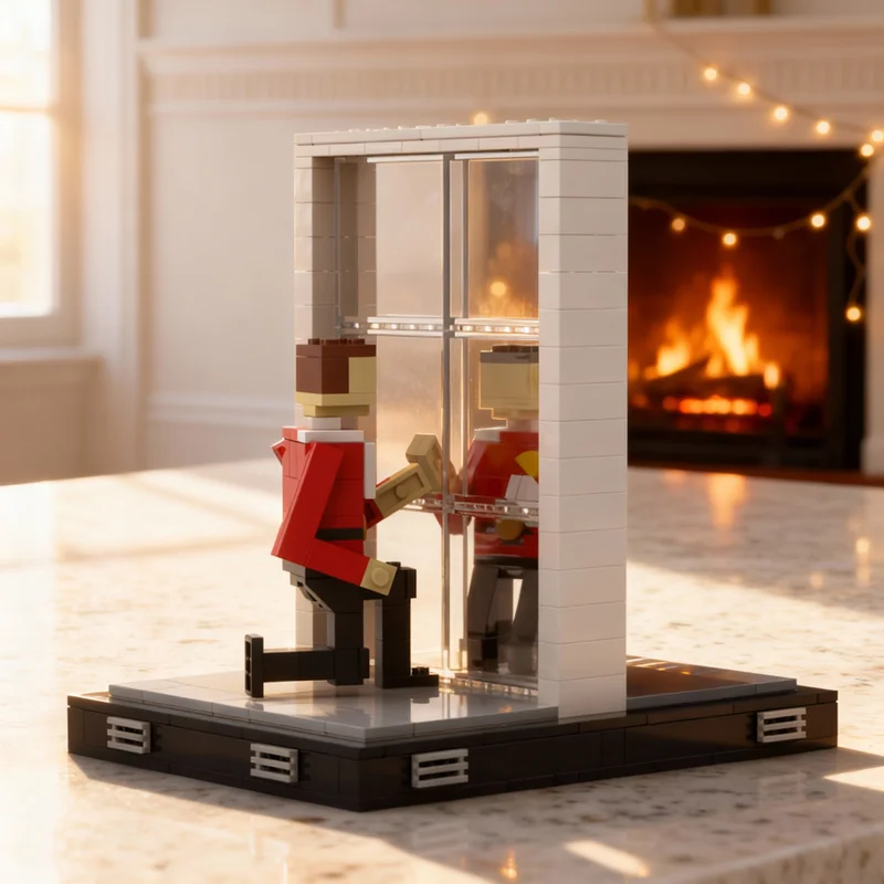 

277 деталей MOC: Диорама «Жертвоприношение Спока» (Звездный путь II), конструктор, архитектурные игрушки, идея для рождественского подарка, развивающий конструктор