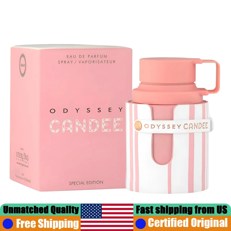 

Armaf Odyssey Candee Limited Edition EDP 3.4 Oz Premium Arabian Perfumes 100ML Lasting Fruity Gourmand Cologne Perfume for Women