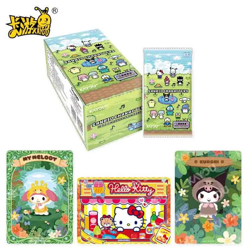 

KAYOU Sanrio Family Series Mengmeng Collection Cards Genuine Original Animation Cartoon Collection Card Peripheral Toy Gift