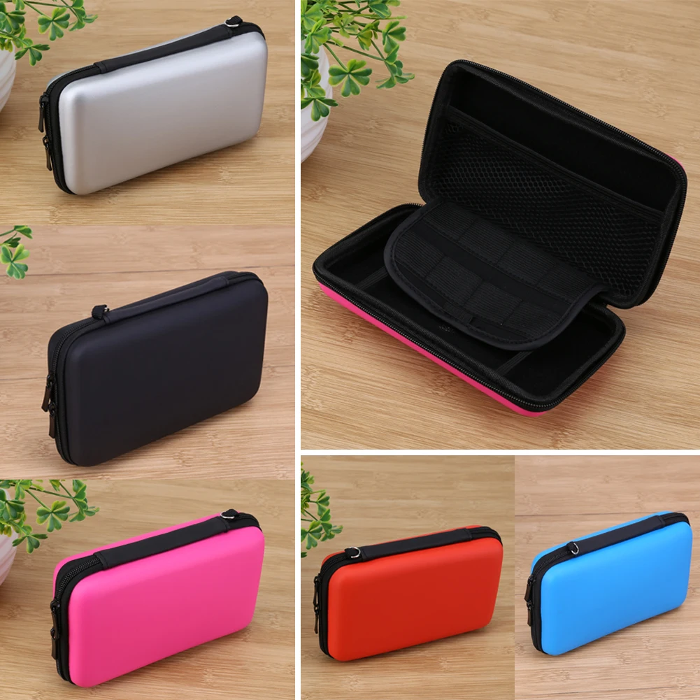 Portable Storage Bag Carry Case Handheld Game Console Hard Cover Protective Box for Nintendo 3DS New 3DS NDSI NDSL New 2dsxl ll