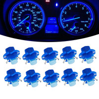 10pcs Universal Signal Lamp Car B8.4 LED Dash Board Bulb Car B8.4D Instrument Panel DC 12V Indicator Car Light Accessories