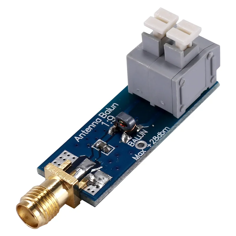 1:9 HF Antenna Balun One Nine: Tiny Low-Cost 1:9 Balun Frequency Band, Long Wire HF Antenna RTL-SDR 160M-6M New view 4