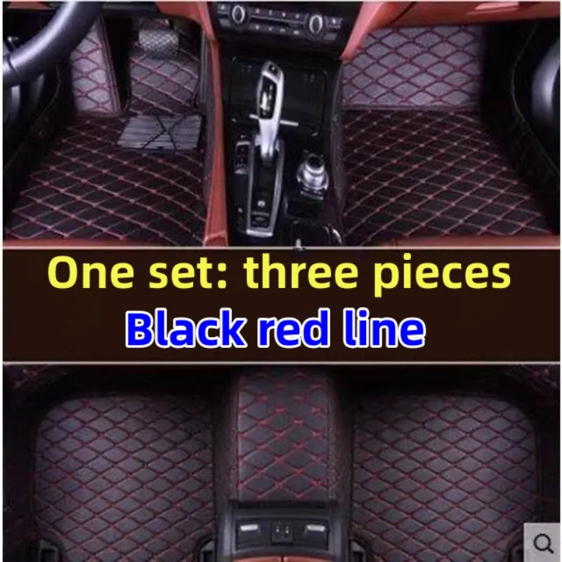 

NEW Luxury Custom Made Leather Car Floor Mats For BMW E60 2004 - 2010 Carpet Rugs Foot Pads car accessories