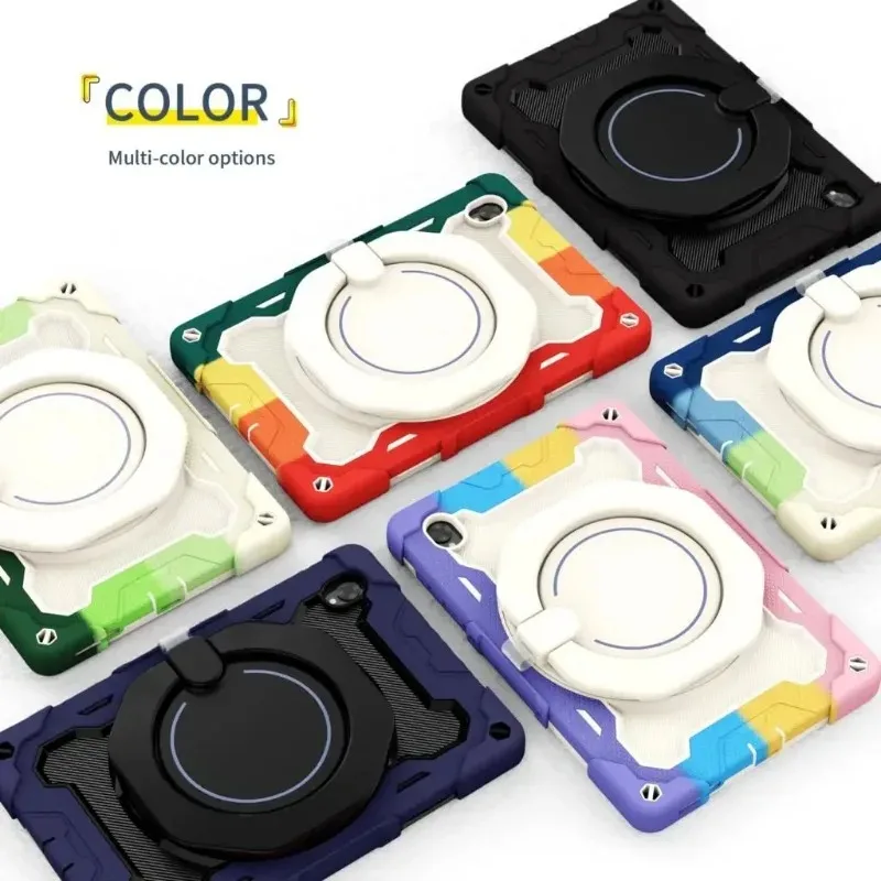 Imagem -06 - Capa Anti Drop Anti Slip Capa de Armadura Colorida para Xiaomi Pad Pad Pro Pad 6s Pro 12.4 Pro 12.4 2023