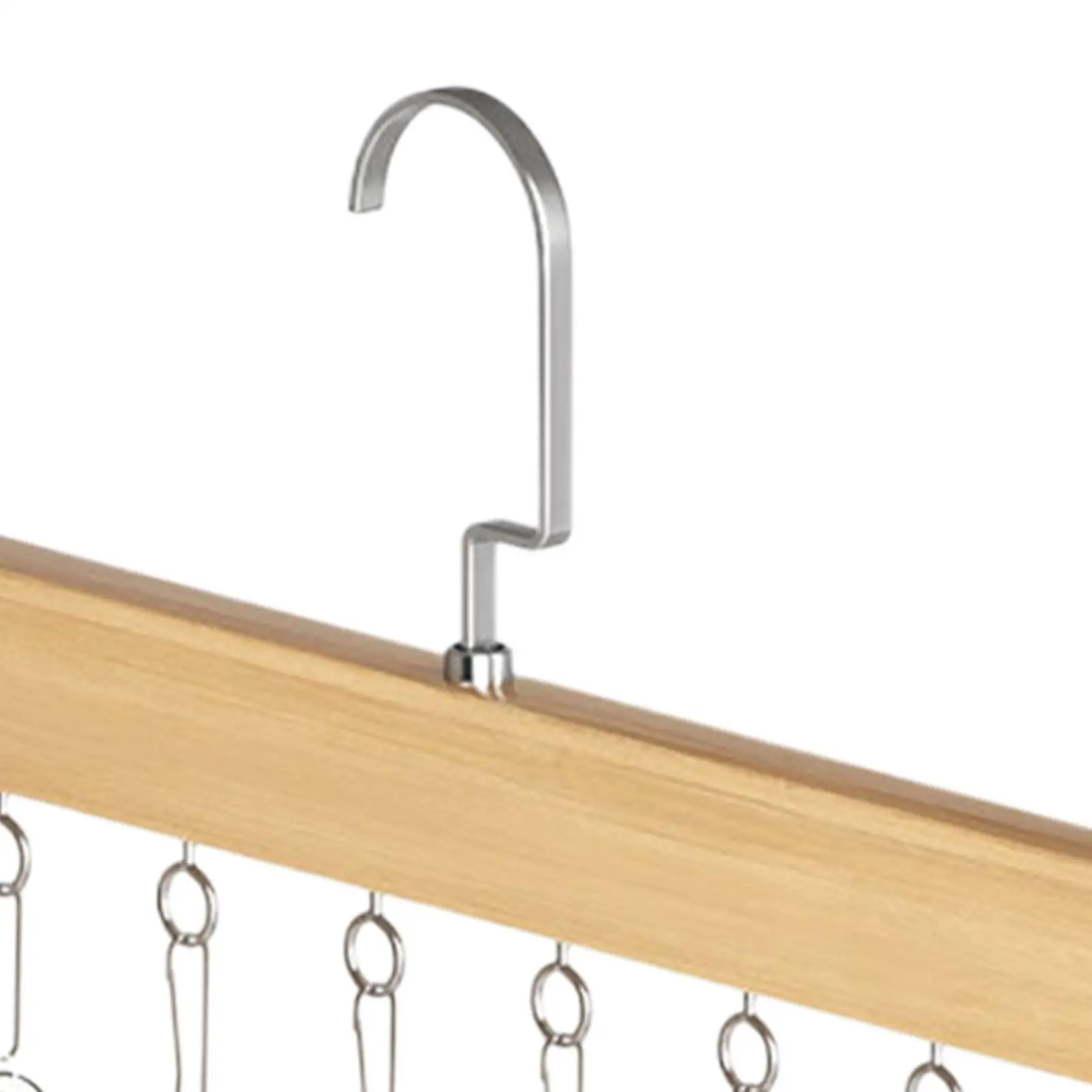 Legging Organizer Space Saving Non-slip Legging Home Organization With 10 Clips Closet Jeans Organizer Skirt Hangers for Women