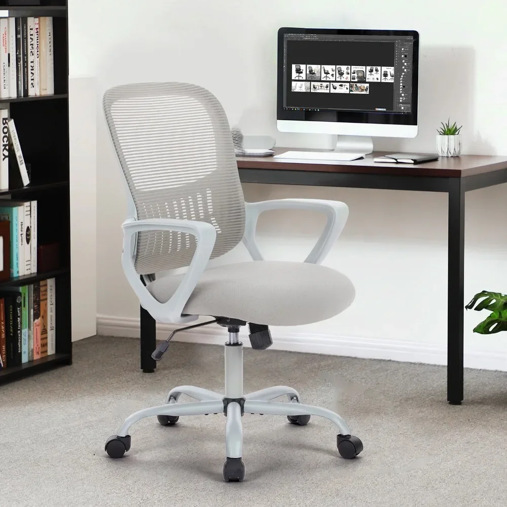 Ergonomic Mesh Office Chair, Executive Rolling Swivel Chairs, Computer Chair with Lumbar Support Desk Task Chairs