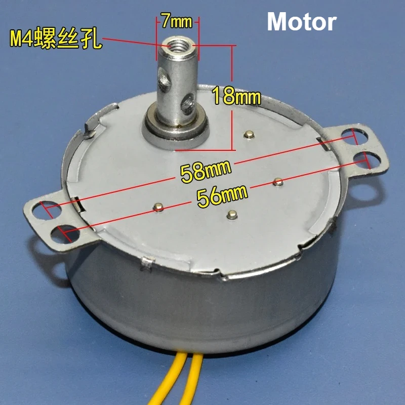 Remote control wall fan Floor fan Table fan oscillating synchronous motor 220V motor 2.5/5/8/12/30 RPM
