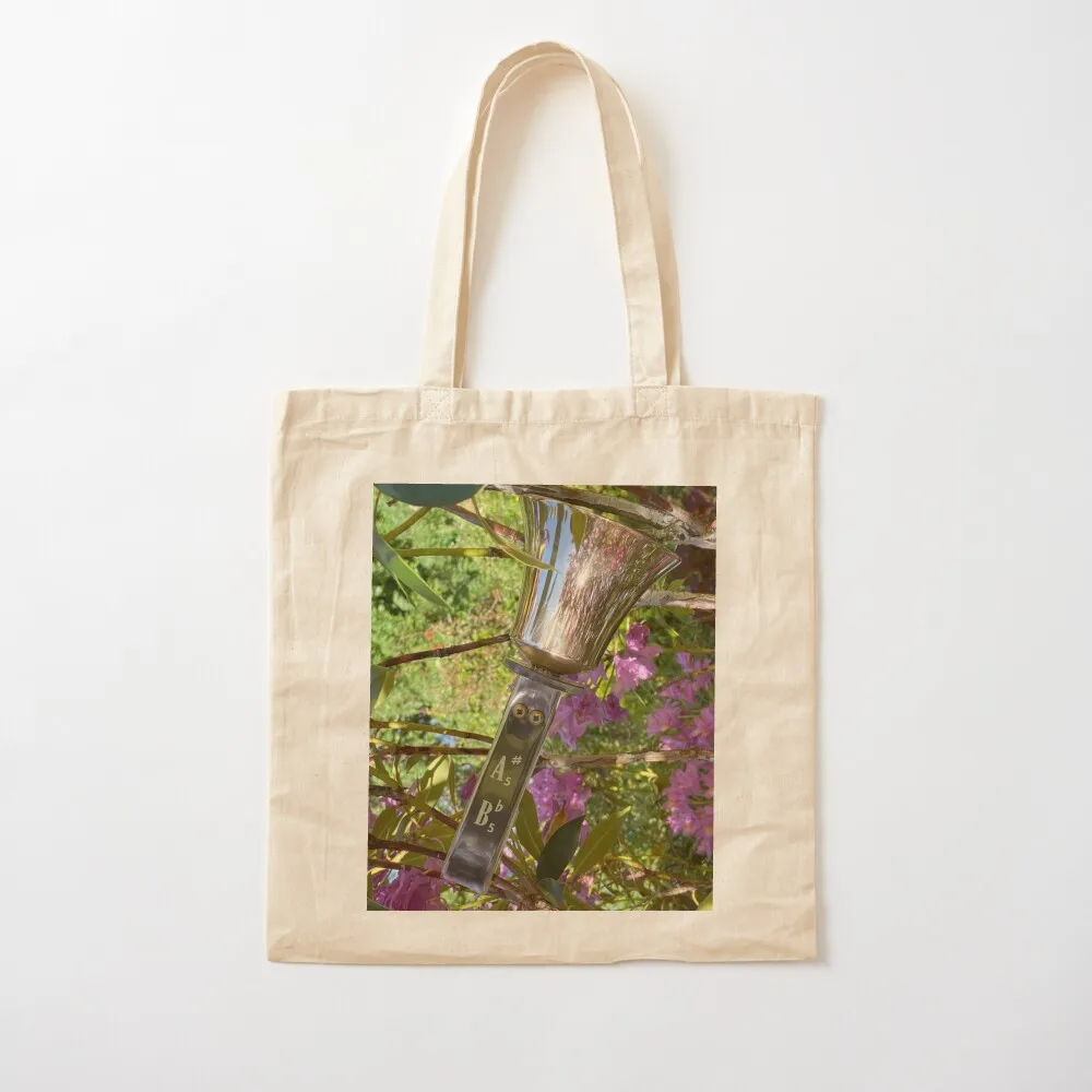 Perfectly Polished Handbell in Seriously Summer Foliage Tote Bag great bag shopping cart bags Canvas Tote Bag