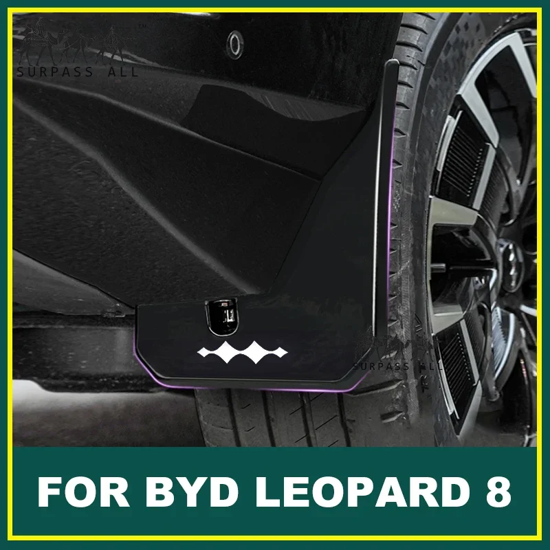 nuovo-set-di-4-paraspruzzi-anteriori-e-posteriori-per-byd-leopard-8-e-denza-b8-2025-accessori-antispruzzo-per-parafanghi