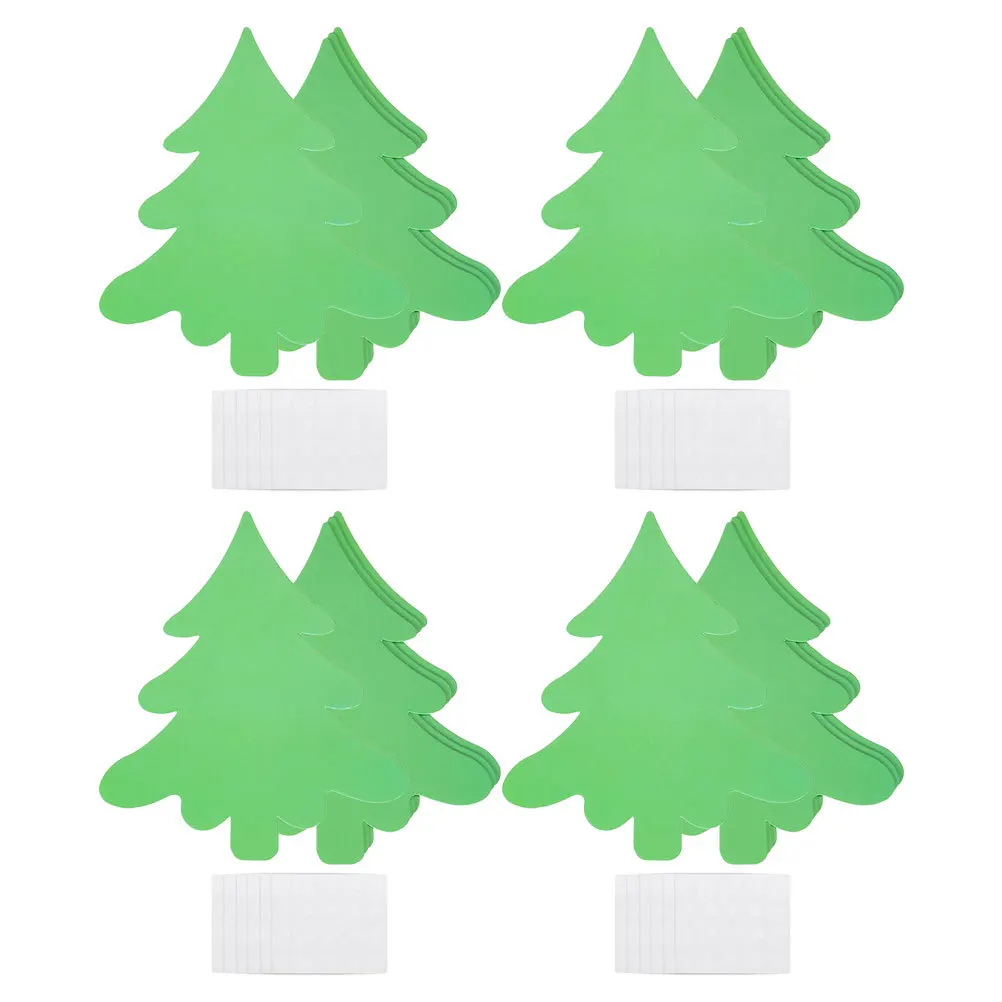 

Christmas Tree Paper Decorations Craft Cutouts Cardstock Shapes Cardmaking Supplies Classroom