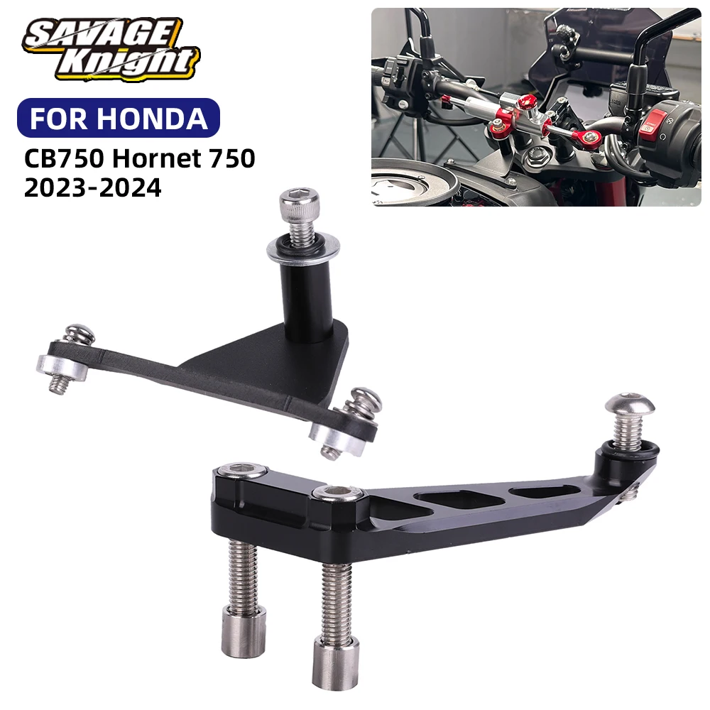 

Linear Steering Damper Stabilizer Mount Bracket Holder For Honda CB750 Hornet 750 2023-2024 Reversed Safety Control Support