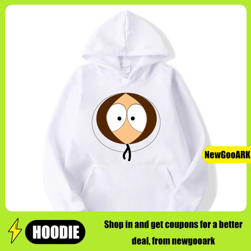 LE Kenny McCormick Autumn/Winter New Casual Sports Hoodie for Men and Women Couple Street Fashion Hoodie