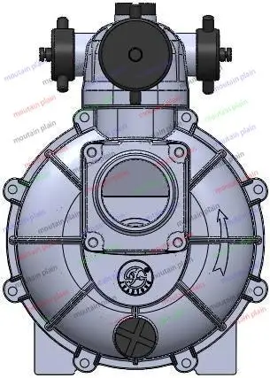 High Pressure Pump with Electric Water Water Pump HP80 3 Inch