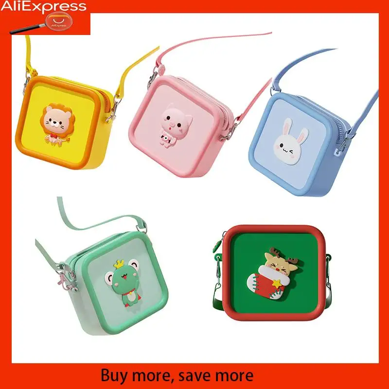 A67Z Chidren's Camera Storage Bag Tide Satchel Cartoon Cross-Body Bag Fashion Coin Purse For Toddler Mini Camera Bag