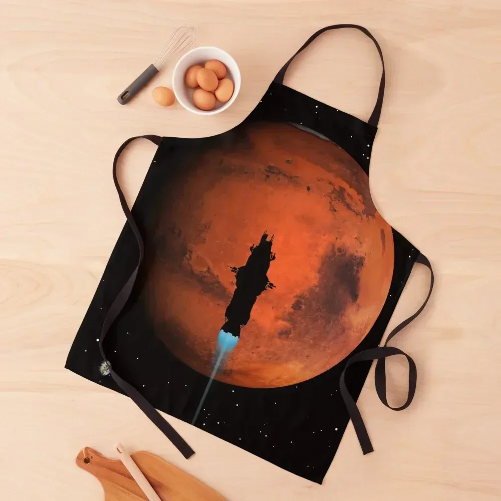 

Rocinante Silhouette Poster Apron Waterproof Household Items Waterproof Kitchen For Women Bib For Kitchen Apron