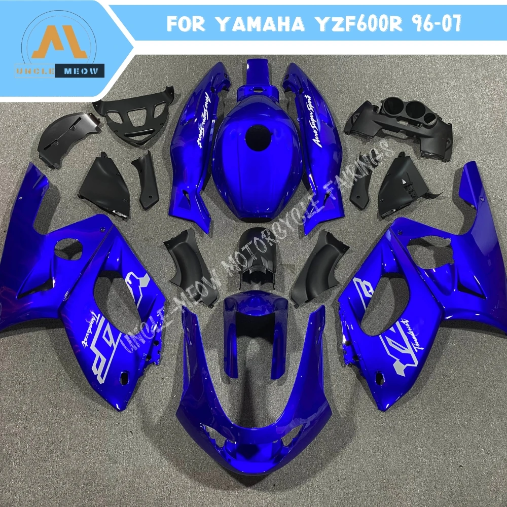 Customizable Motorcycle Fairing Kit High Quality ABS Plastics Fits YAMAHA YZF 600R Thunderact YZF600R 1996-2007 Bodywork Set