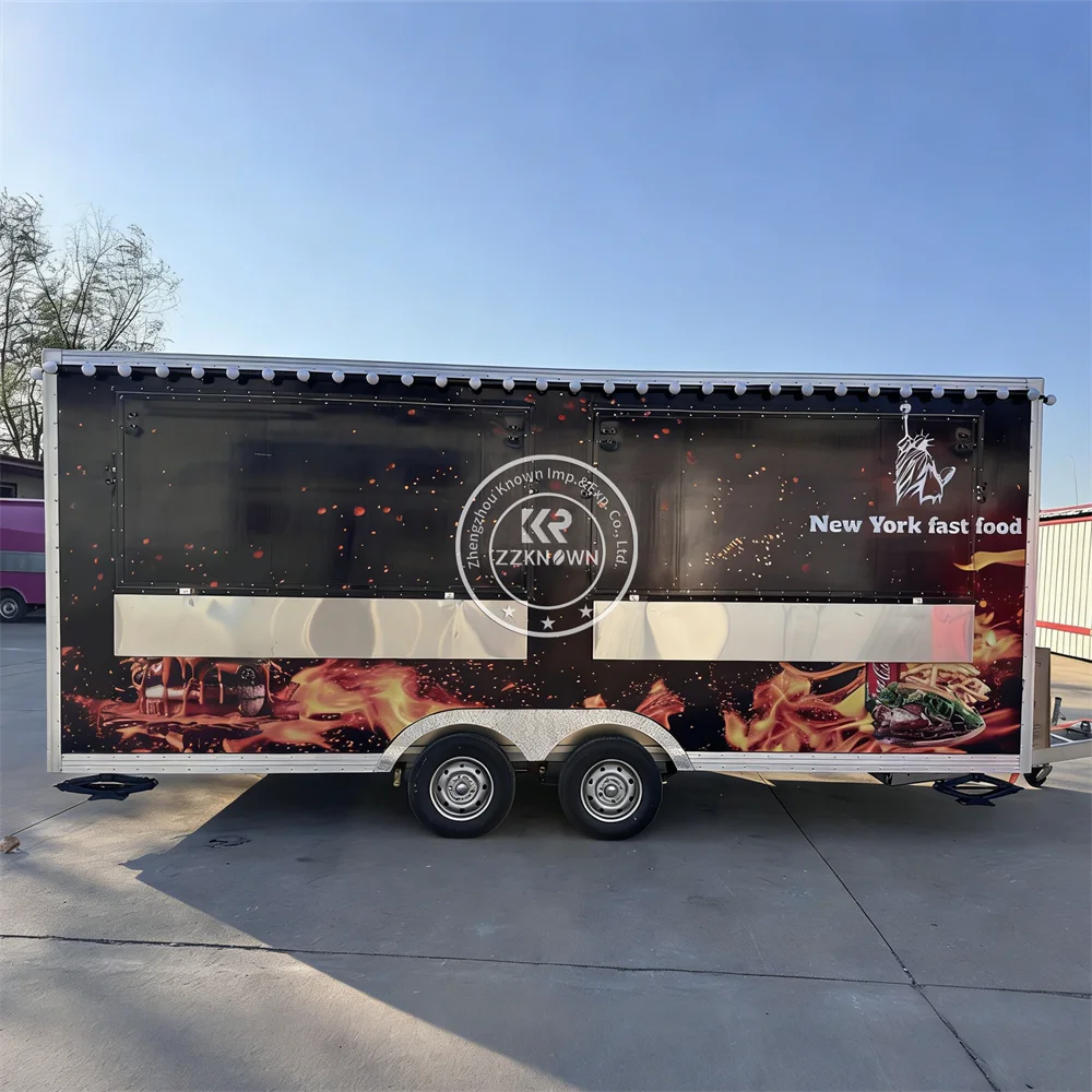 

Usa Standard Concession Coffee Food Trailer Hot Dog Food Carts Mobile Ice Cream Food Truck Trailer With Full Kitchen