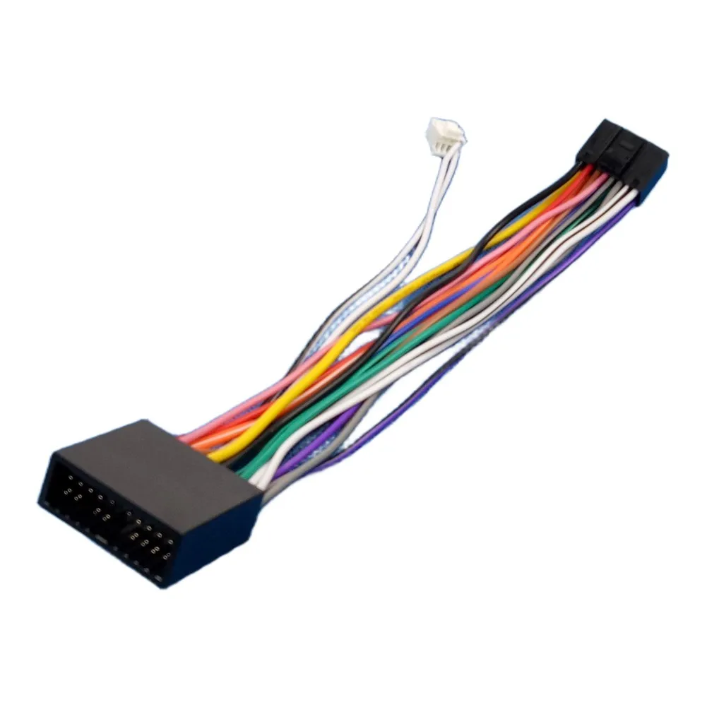 Car Stereo Radio 16Pin To 20Pin Cable Adapters Male To Female Connector Wiring Plug-and-Play Automotive Accessories