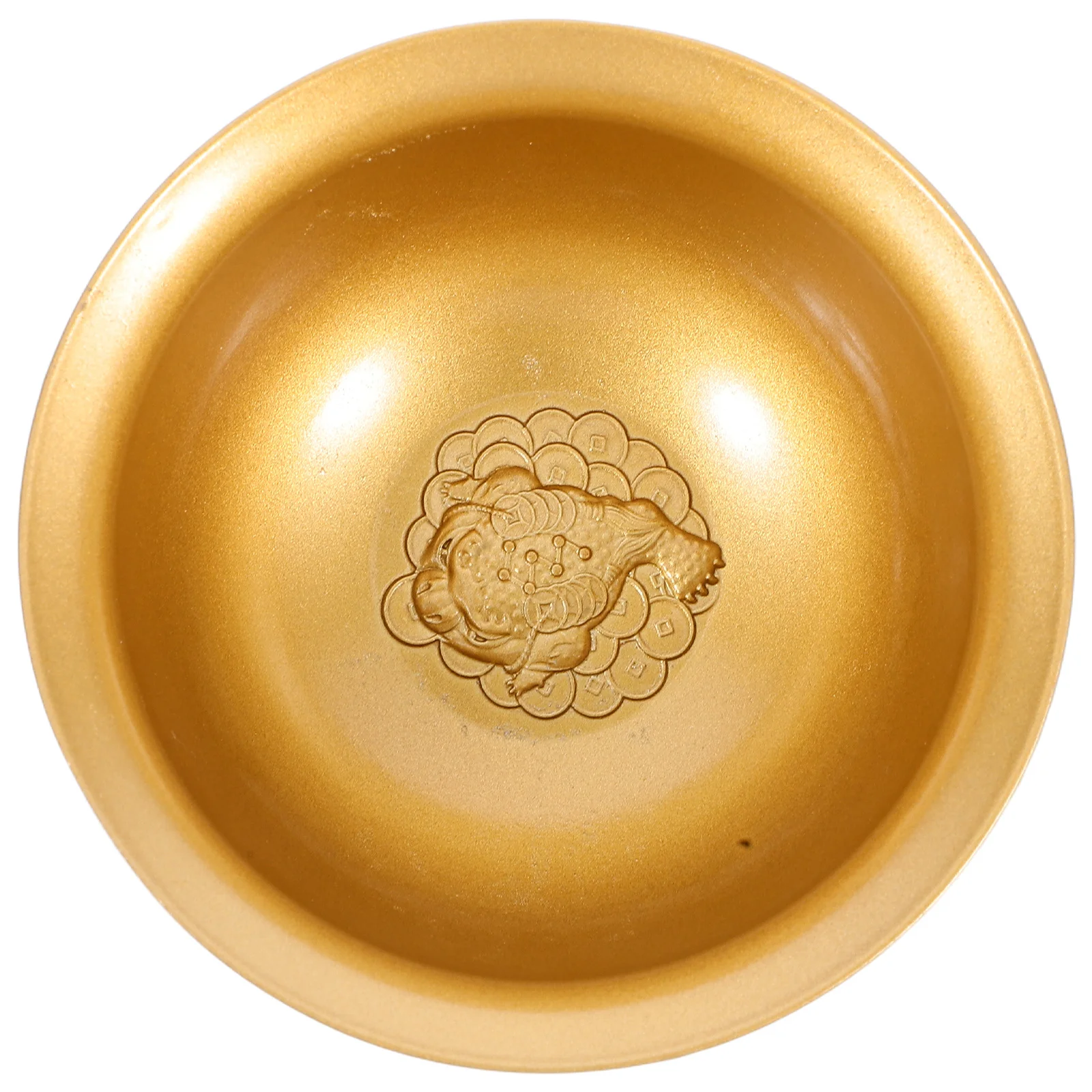 

Elegant Lotus-Shaped Offering Bowl for Incense Candles Tibetan Buddhist Altar Home Sacred Space Golden Treasure Basin