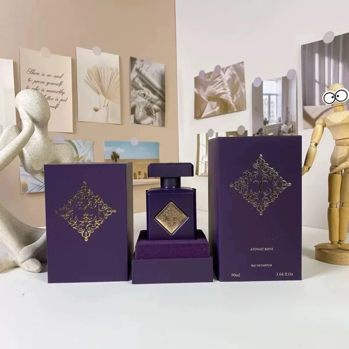 90mlGrande Agarwood, Ébano, Rosa Atômica, Extraordinária, Fragrância Neutra De Atmosfera Amadeirosa, Namoro, Ocasião Universal_voghion.com