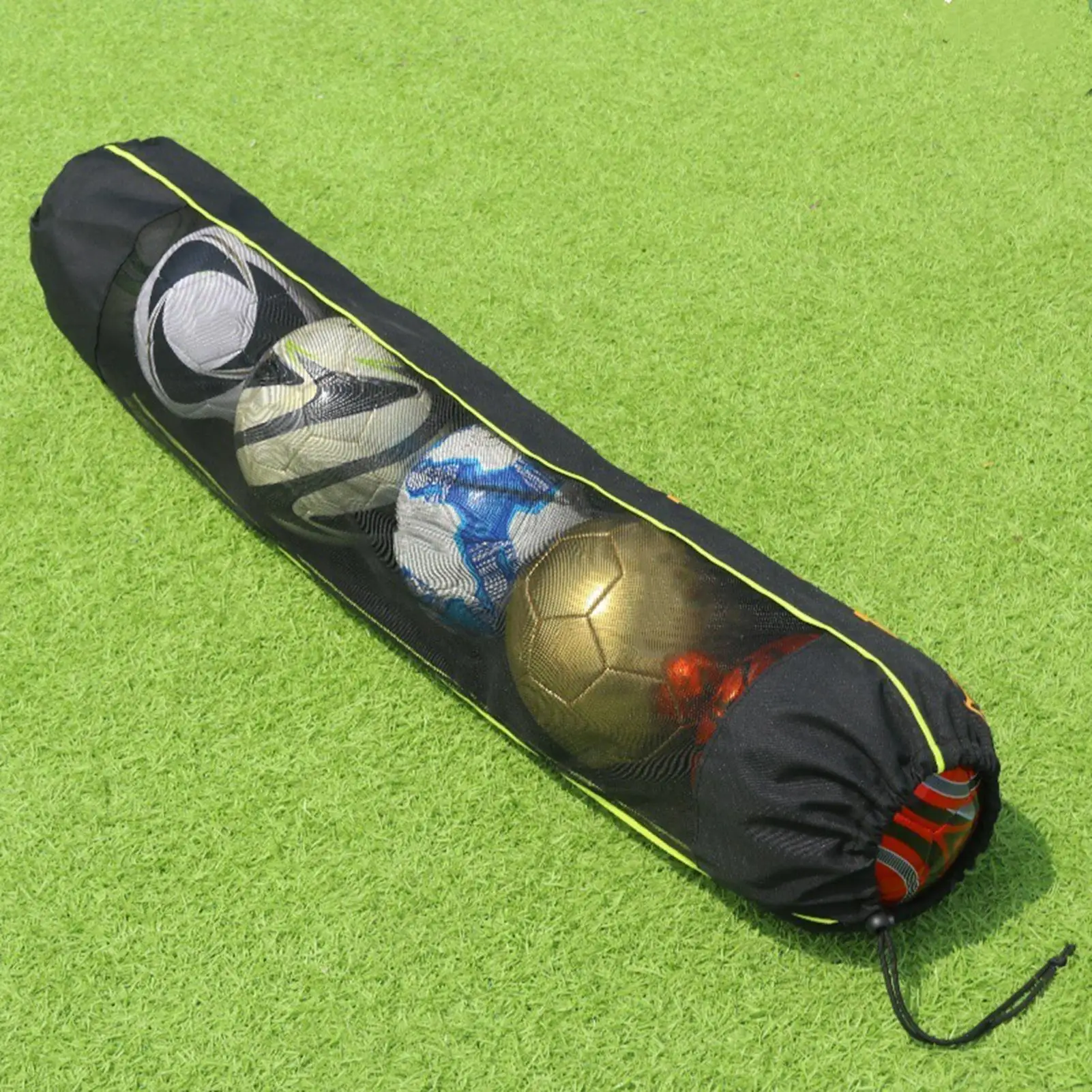 

1PC Soccer Ball Mesh Bag Backpack Football Storage Bag With Adjustable Shoulder Strap For Holding Basketball Sports Bag