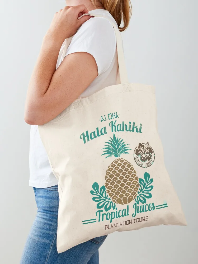 

S/S 2015 - Pineapples - Hala Kahiki Juice Stand Tote Bag Beach bag hand bag ecological bags university shopper
