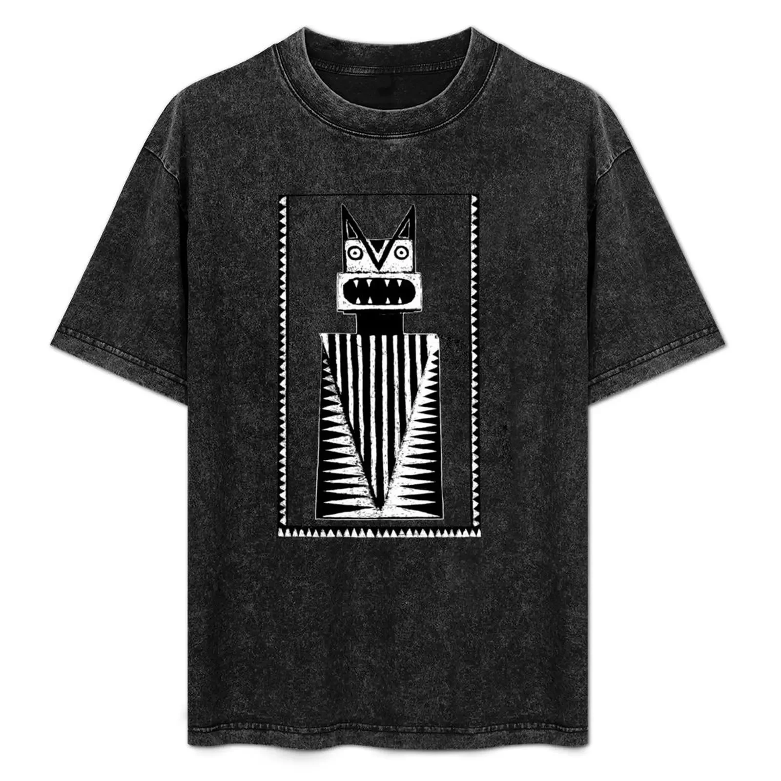 

Aztec Cat T-Shirt Big and Tall Loose Fit T-Shirt