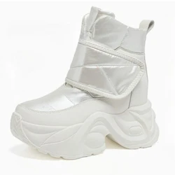 2024 New Ankle Boots Winter Women's Shoes Waterproof Fashion Snow Boots Thick Soles Warm Comfortable Women's Platform Boots