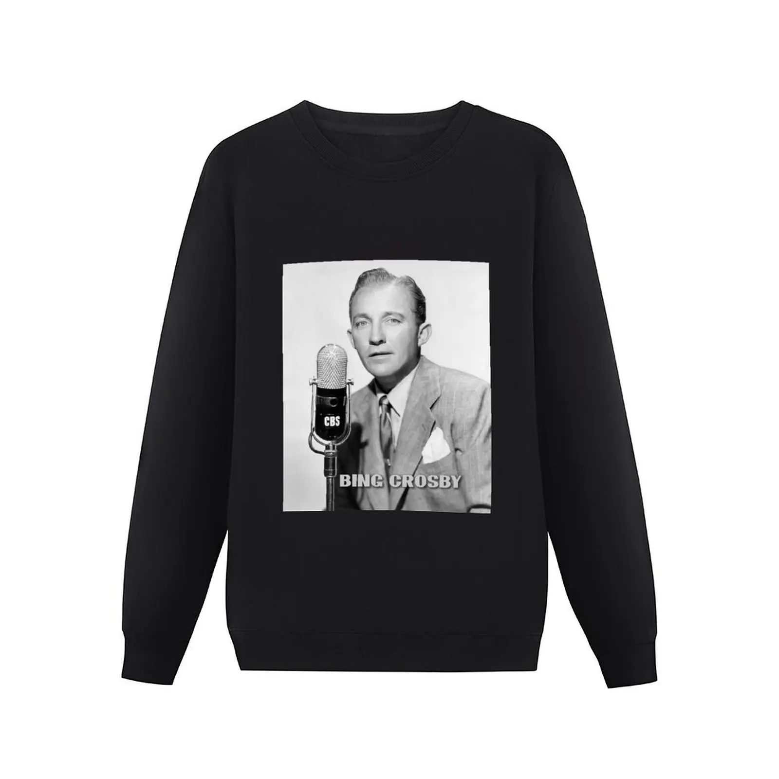 Bing Crosby pulôver com capuz roupas masculinas moletom esportivo homem