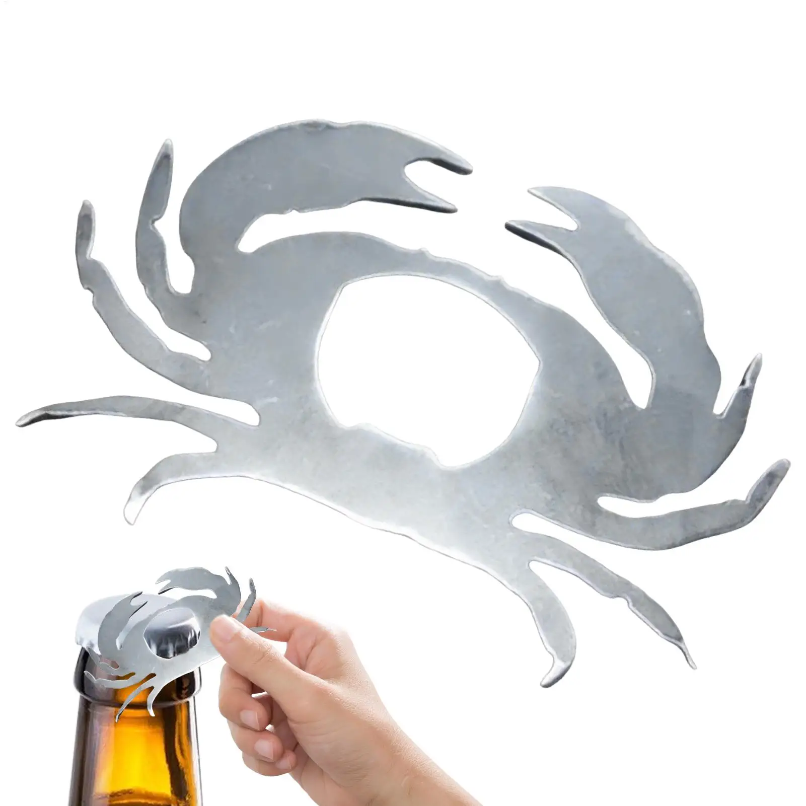 

Открывалка для бутылок с крабом, портативная металлическая открывалка для вина, пива, кухонные забавные ретро и универсальные аксессуары для рукоделия