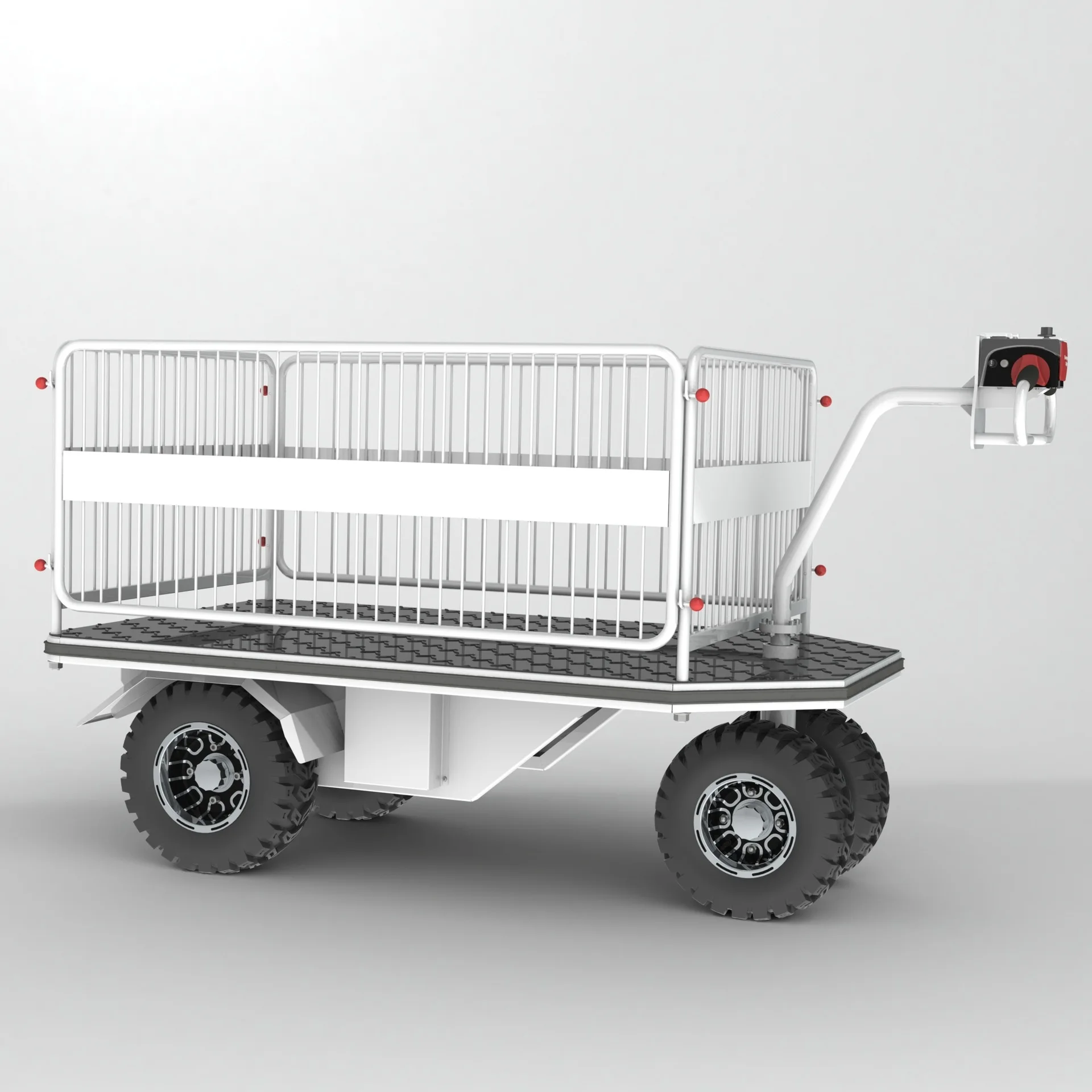 

Electric trolley, high-end medical waste power turnover truck