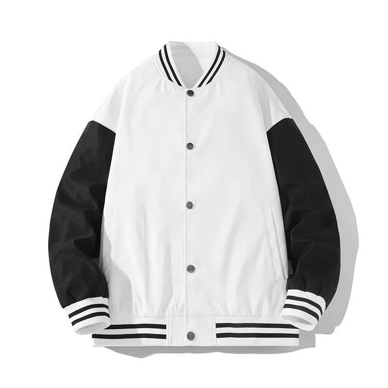 Casual Tops Spring Autumn Baseball Uniform Jackets For Men&Women Slim Fit Bomber Coats Youth Hip Hop Streetwear Couple's Jacket