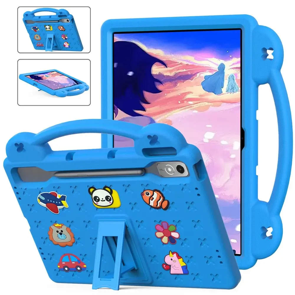 Para lenovo tab p12 caso tb370fc 12.7 "sava crianças capa à prova de choque para lenovo xiaoxin pad pro 12.7 Polegada 2025 tb-375 coque capa