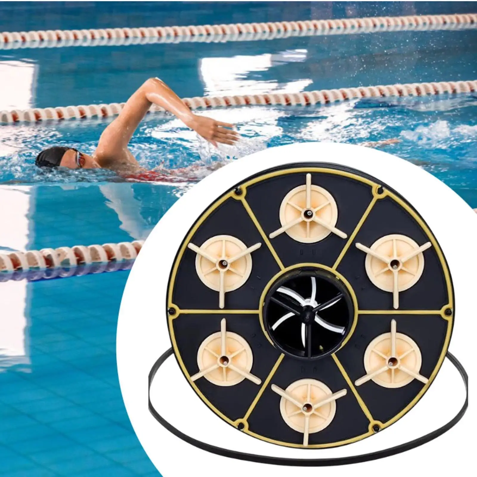 

6 Port Module Water Valve Kit Spare Part High Performance Easy Installation 004302440800 Replacement with Valve Shell O Ring