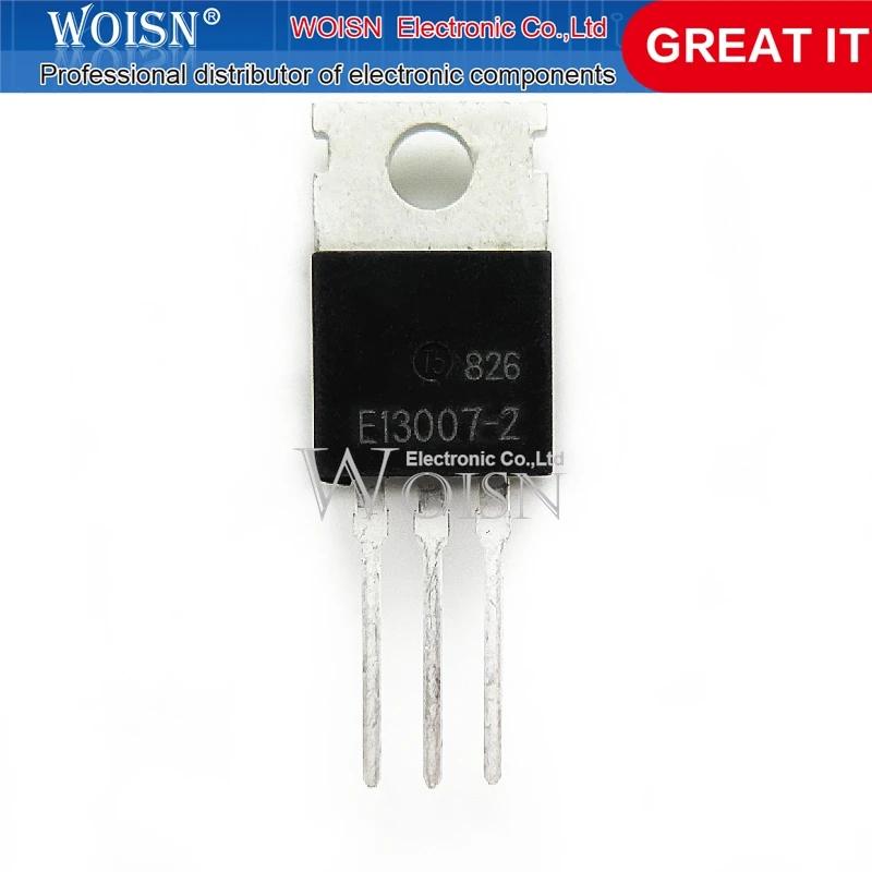 5pcs/lot Transistor 13007 E13007 E13007-2 J13007 original Product In Stock