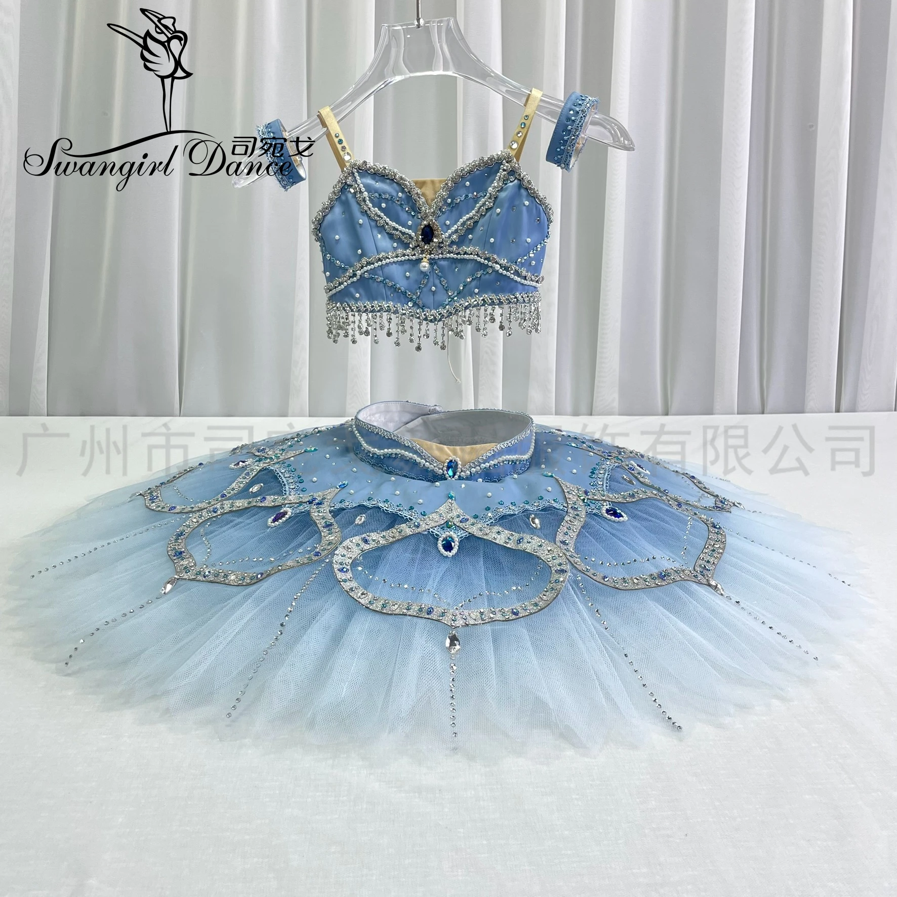 Pharaoh's daughter Le Corsaire Variations Ballet Tutu Girl YAGP Competition Pilate gauze skirt gradually WT2550