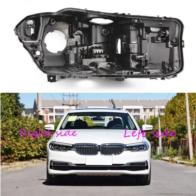 

Основание фары для BMW 5 серии G38 G30 2018 2019 2020 Дом фар автомобиля Задняя база Передняя авто фара Задний дом