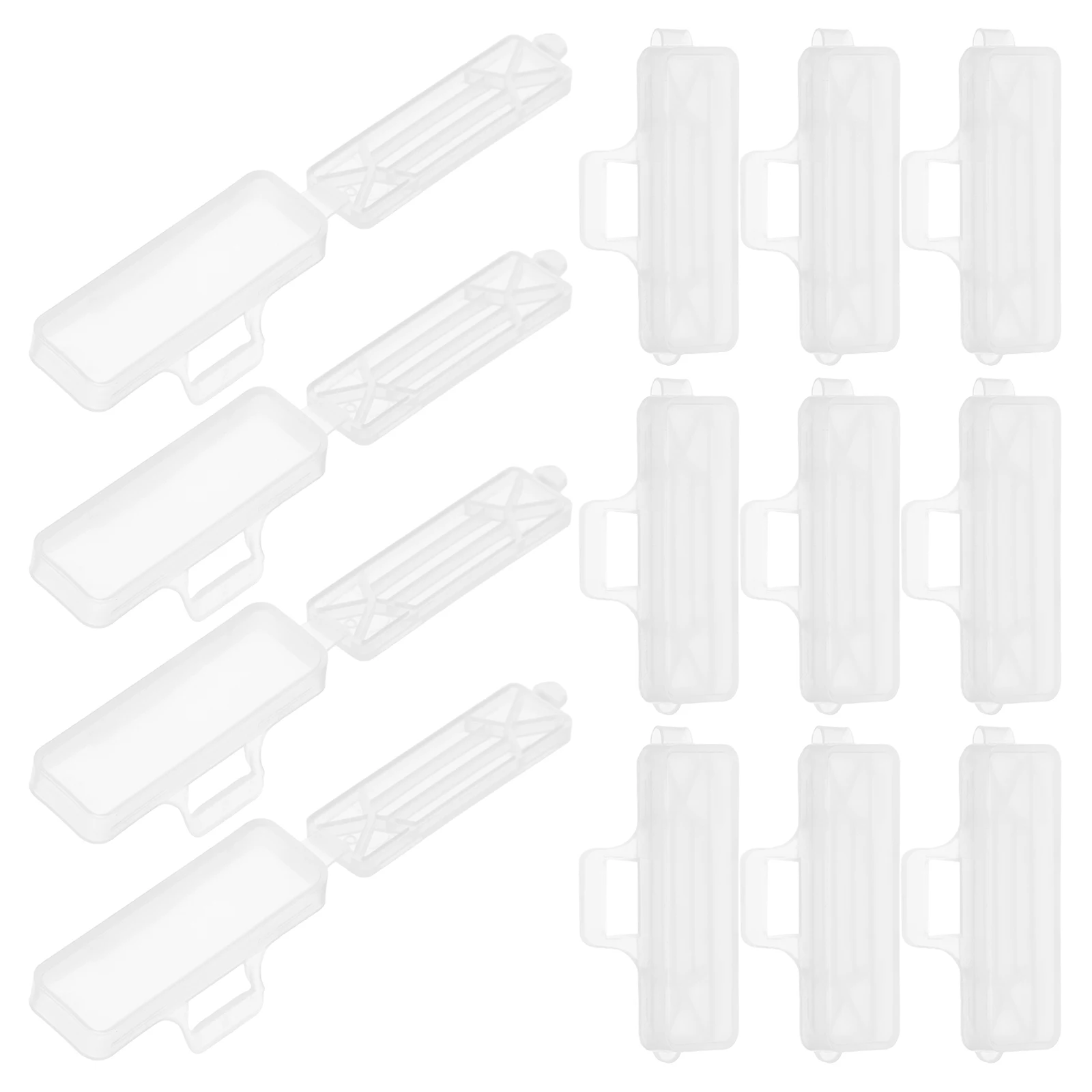 

1 Set Waterproof Transparent Cable Label Box For Wire Tags Holder Case Plastic Cord Labels Zip Tie Outdoor Electrical