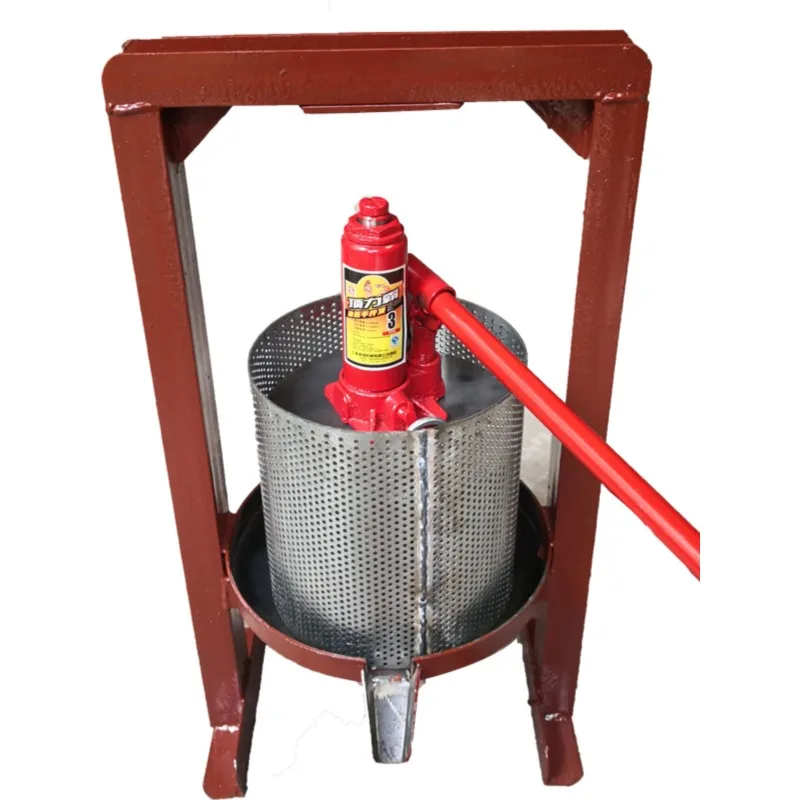 

Small Pig Oil Residue Press Hydraulic Jack Manual Press Vegetable Extruder Oil Press Fat Residue