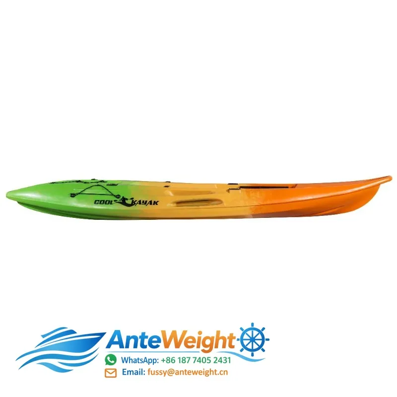 Glide Double Seaters 1+1 2 Person for Fishing Surfing Cruising Plastic Kayak Rowing Boat
