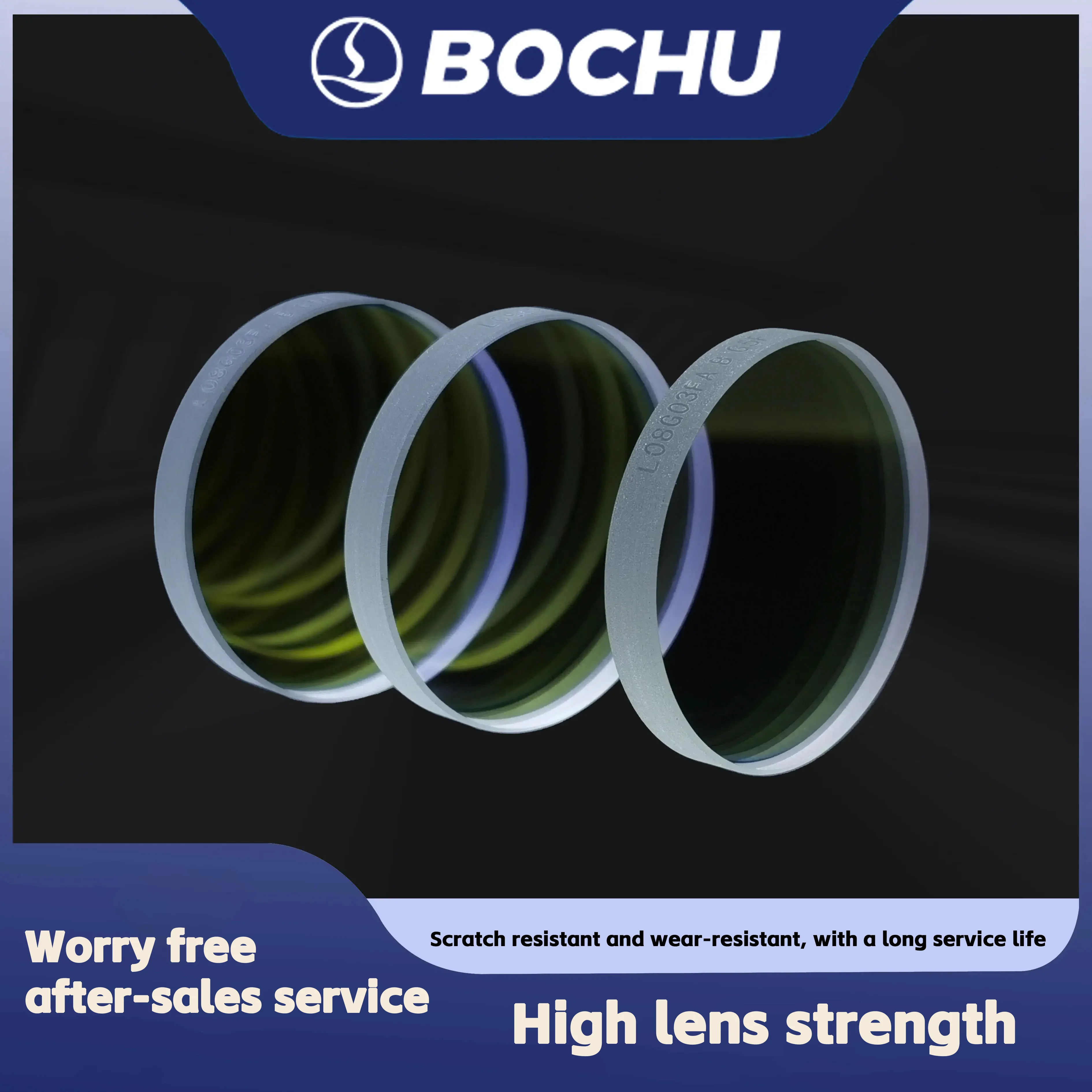 Imagem -03 - Lente Protetora a Laser Original Boci Lentes Mais Baixas Proteção contra Janelas Série Blt D34t5 8kw40kw D25.4t4 37*7