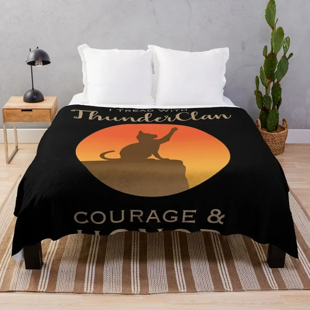 ThunderClan Pride Fitted Scoop Throw Blanket Versatile Cozy Throw Blanket for All Occasions