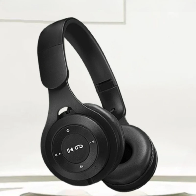 Foldable Bluetooth 5.0 Stereo Headset 1PCS Wireless Sports Earphone Headset Gaming Headsets Over-ear Headphones for Android ios