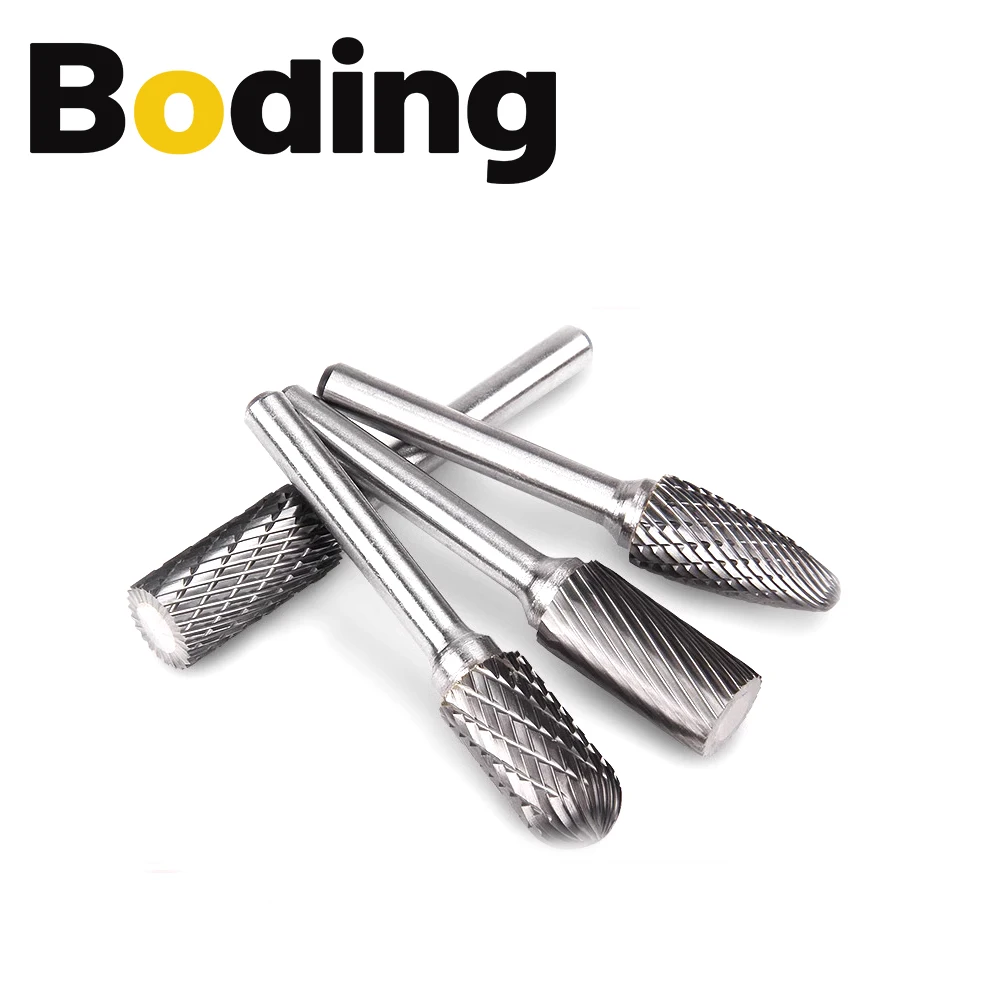 Tungsten Steel Grinding Head Stainless Steel Reaming Grinding Bit 6mm Carbide Internal Grinding Head Milling Cutter Bit