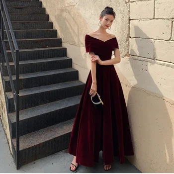 Suknie ślubne dla kobiet Suknie ślubne z czerwonymi plamami Seksowne sukienki balowe Formalne bankiety Wieczorne przyjęcia Femme Sukienka Koktajlowa Vestidos Nowy Rok