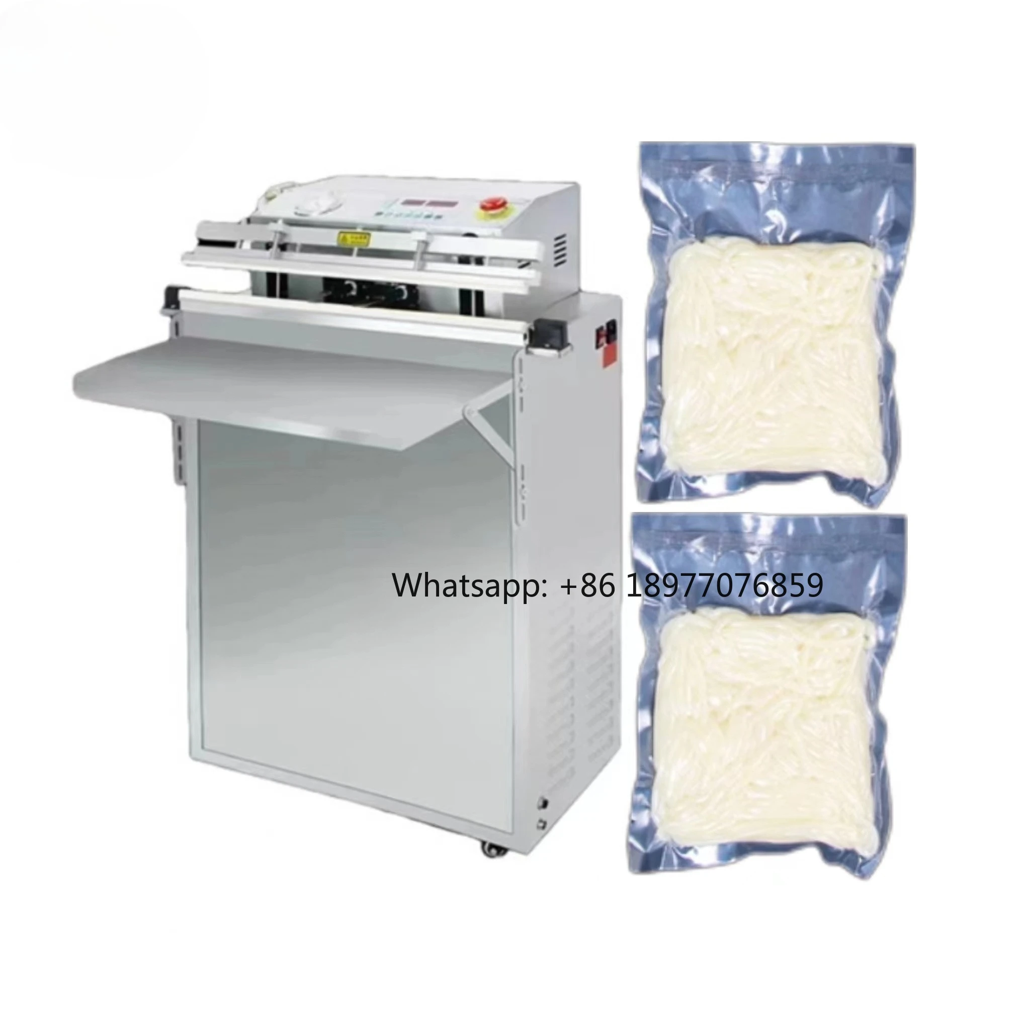 2026 JHVS-800 Single Nozzle Vacuum Packaging Machine Food Electronic Components Electronic Product Bag Film