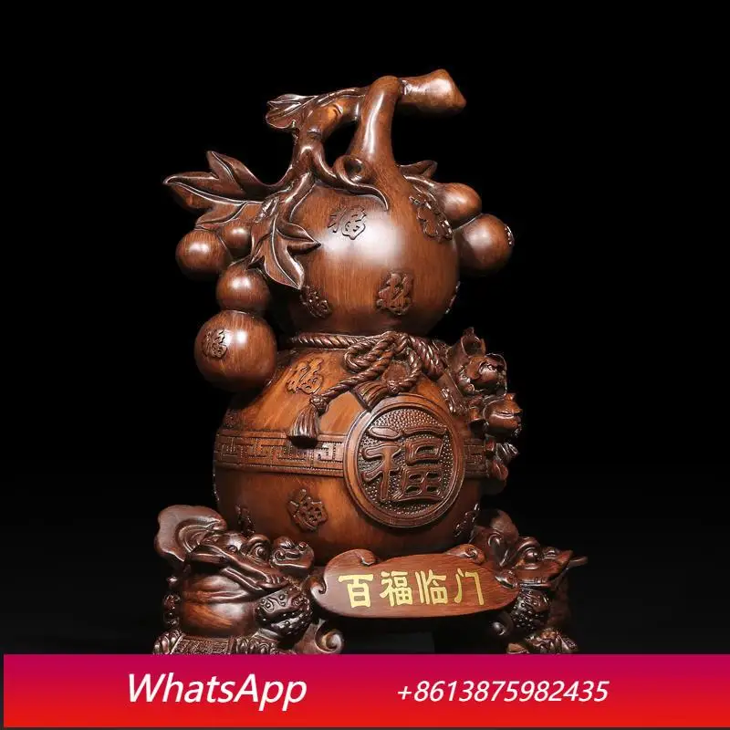 

LH gold gourd decoration, Fulu home living room wine house decoration, gourd shape