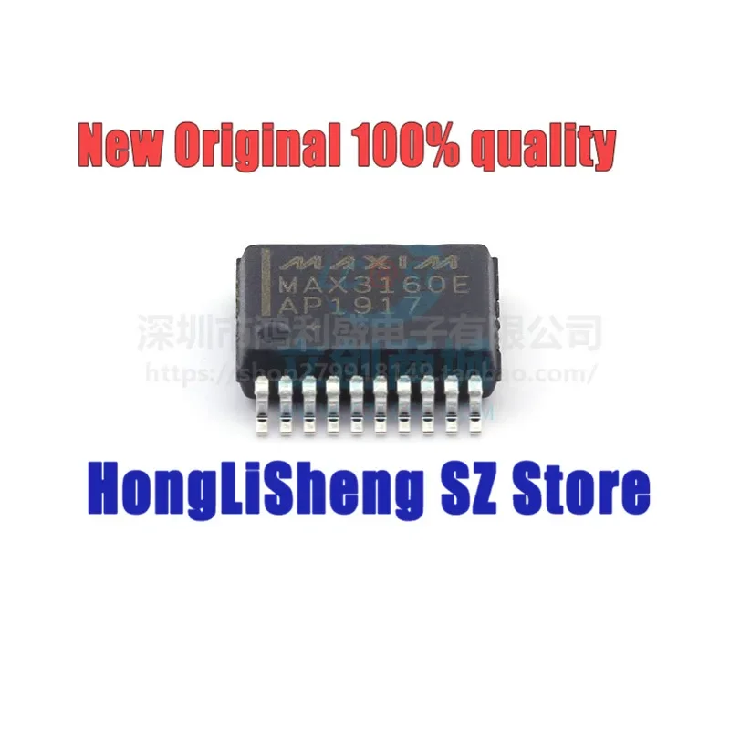 

5pcs/lot MAX3160EAP+T MAX3160EAP MAX3160E MAX3160 SSOP20 Chipset 100% New&Original In Stock