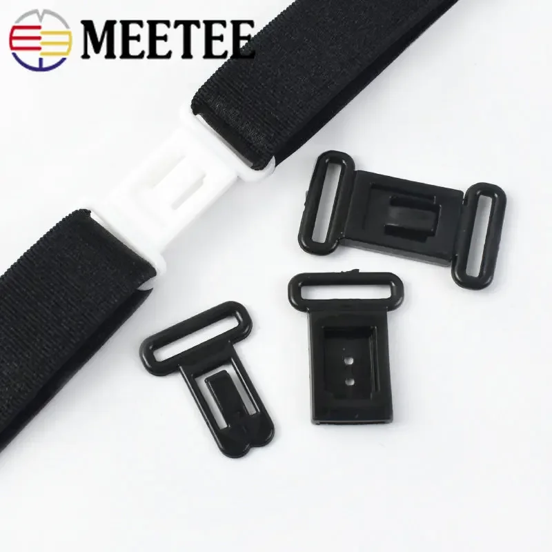 100/200/300/500Sets 12.5mm Plastic Bra Strap Clip Adjust Buckle Closure Bikini Slider Connector Underwear Sewing Tool Accessory